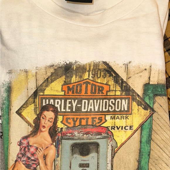 Like New Mens Harley Davidson T-Shirts in Lots of 2 Size XL - Picture 6 of 7